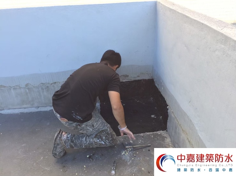 台北市/北投區/楊公館 使用工法 : 建築物漏水整修工程/屋頂局部防水修復《中嘉建築防水》