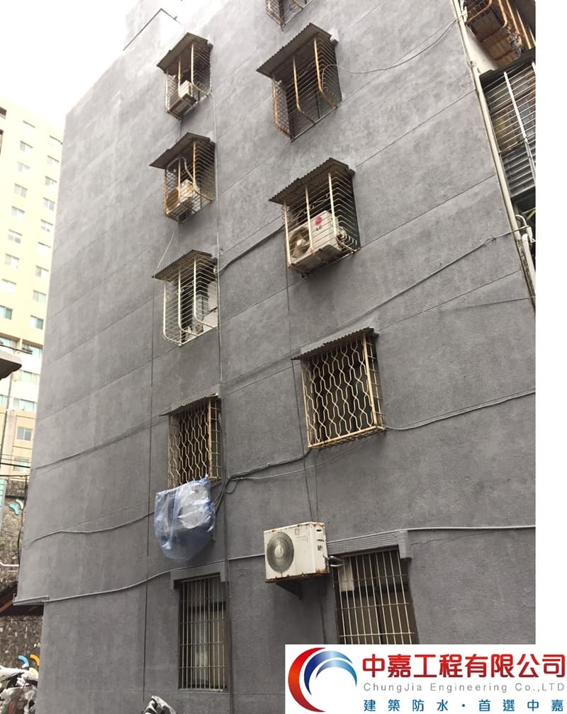 台北市/內湖區/莊公館 使用工法 : 建築物外牆防水工程/壓克力防水工法《中嘉建築防水》